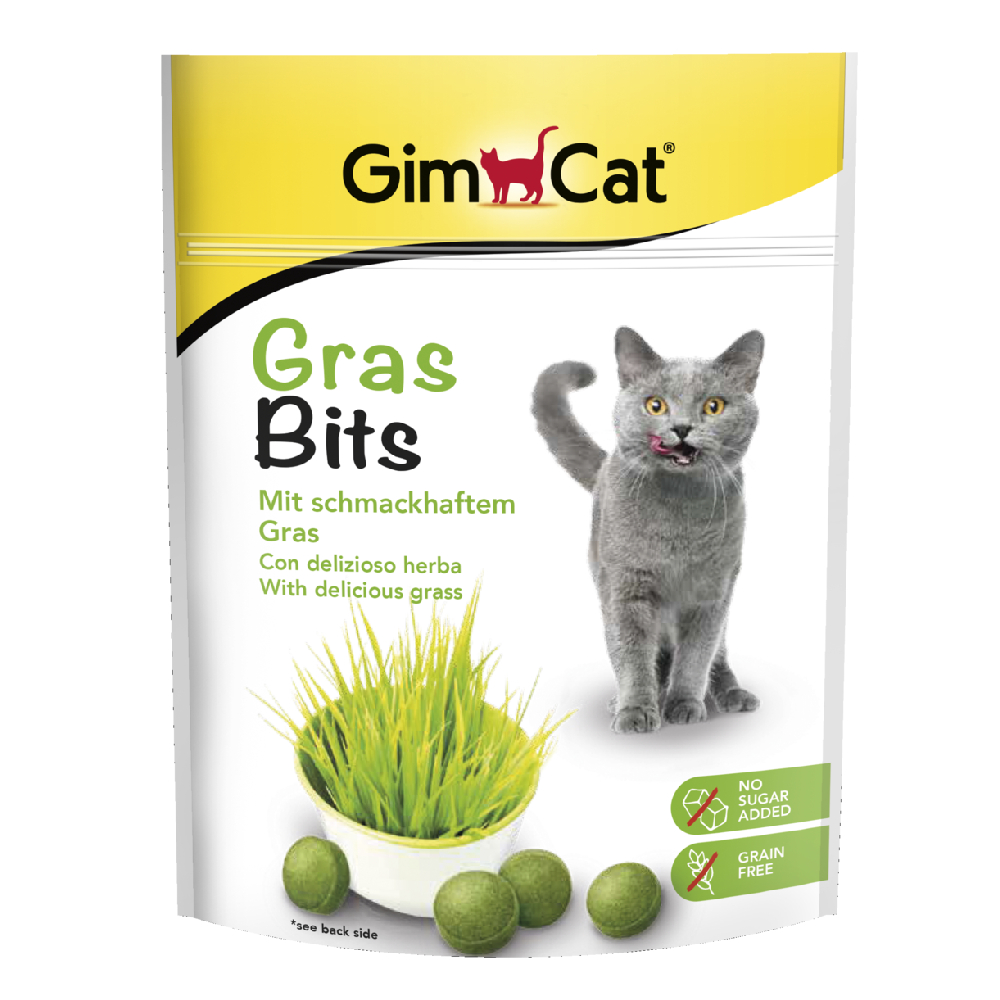 GimCat GrasBits - Sparpaket: 2 x 140 g von Gimcat