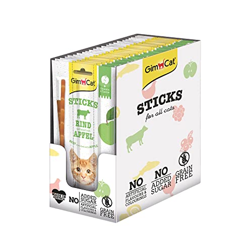 GimCat Superfood Duo-Sticks - Rindfleisch & Apfel von GimCat