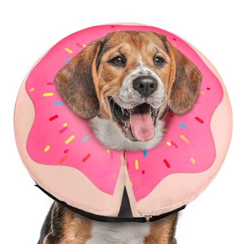 Aufblasbarer Hundekegel - Donut Pink M von Gimars