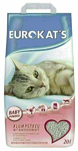 Gimborn 613246 Katzenstreu Eurokat's Babypuder 20 Liter von Gimborn