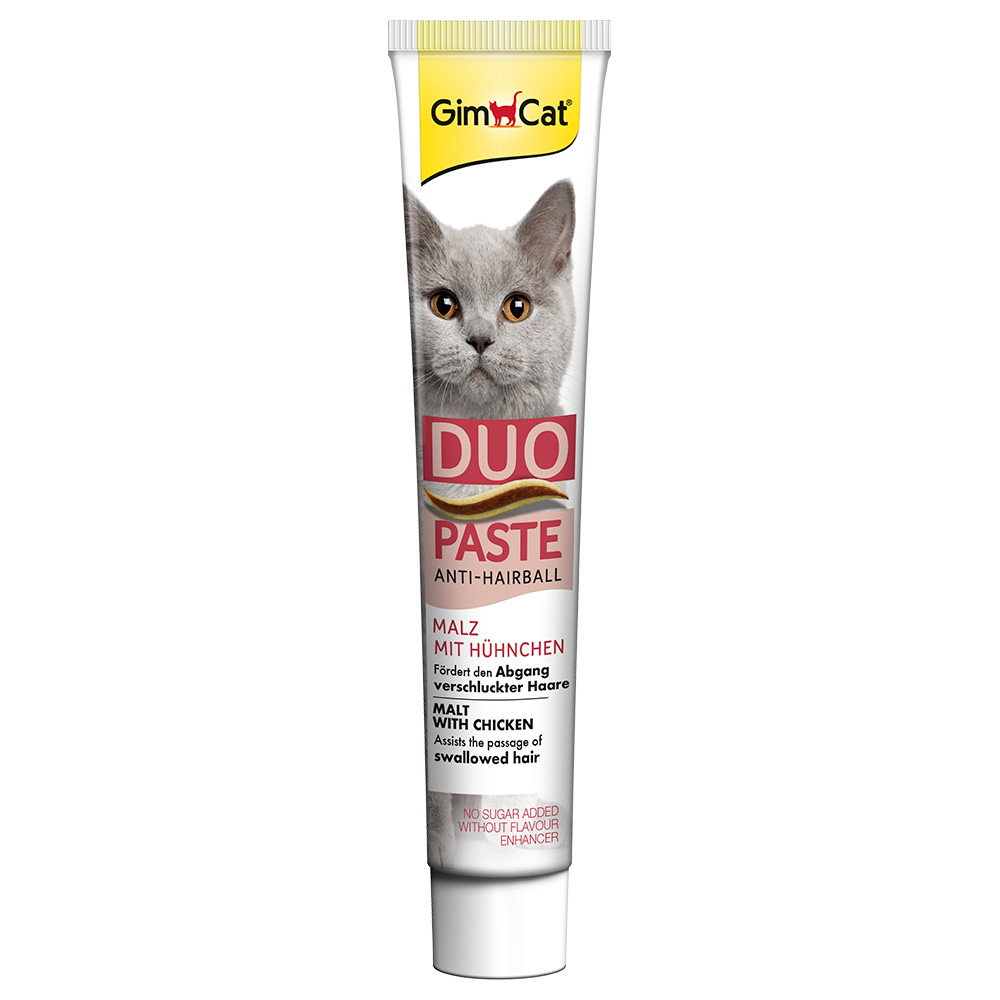 GimCat Anti-Hairball Duo-Paste Malz & Hühnchen - 50 g GimCat Anti-Hairball Duo-Paste Malz & Hühnchen - 50 g von Gimcat