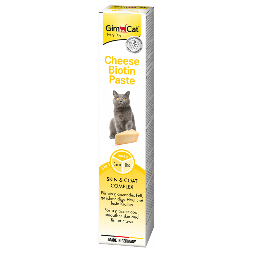 GimCat Cheese Biotin Paste - 50 g GimCat Cheese Biotin Paste - 50 g von Gimcat