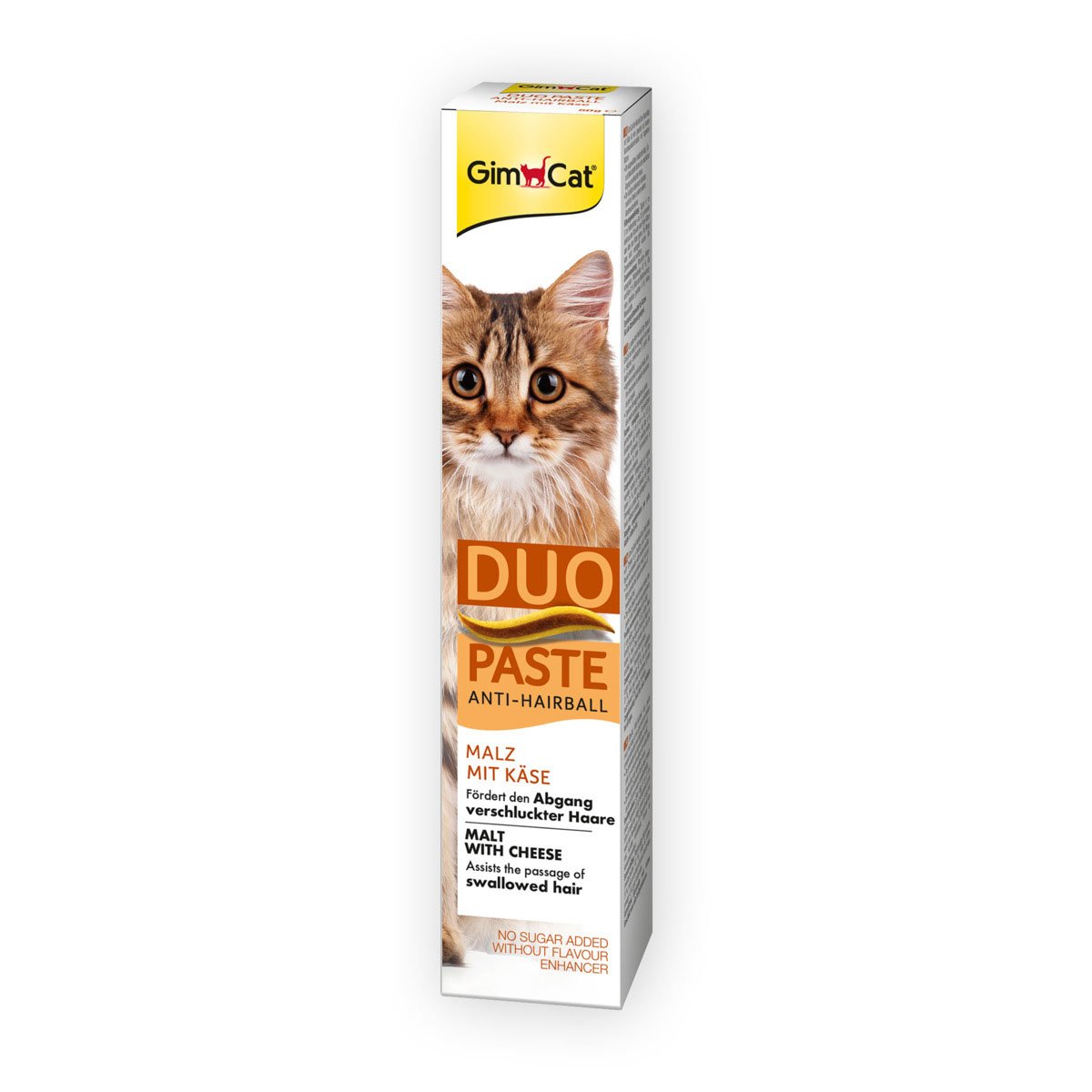 GimCat DUO Paste Anti-Hairball Malz mit Käse 50g von Gimcat