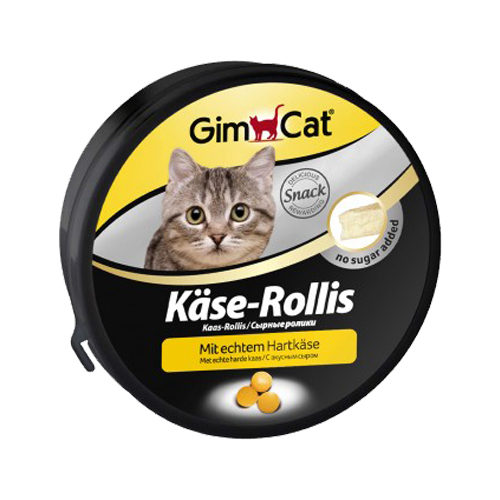 GimCat Käse-Rollies - Naturell - 140 g von Gimcat