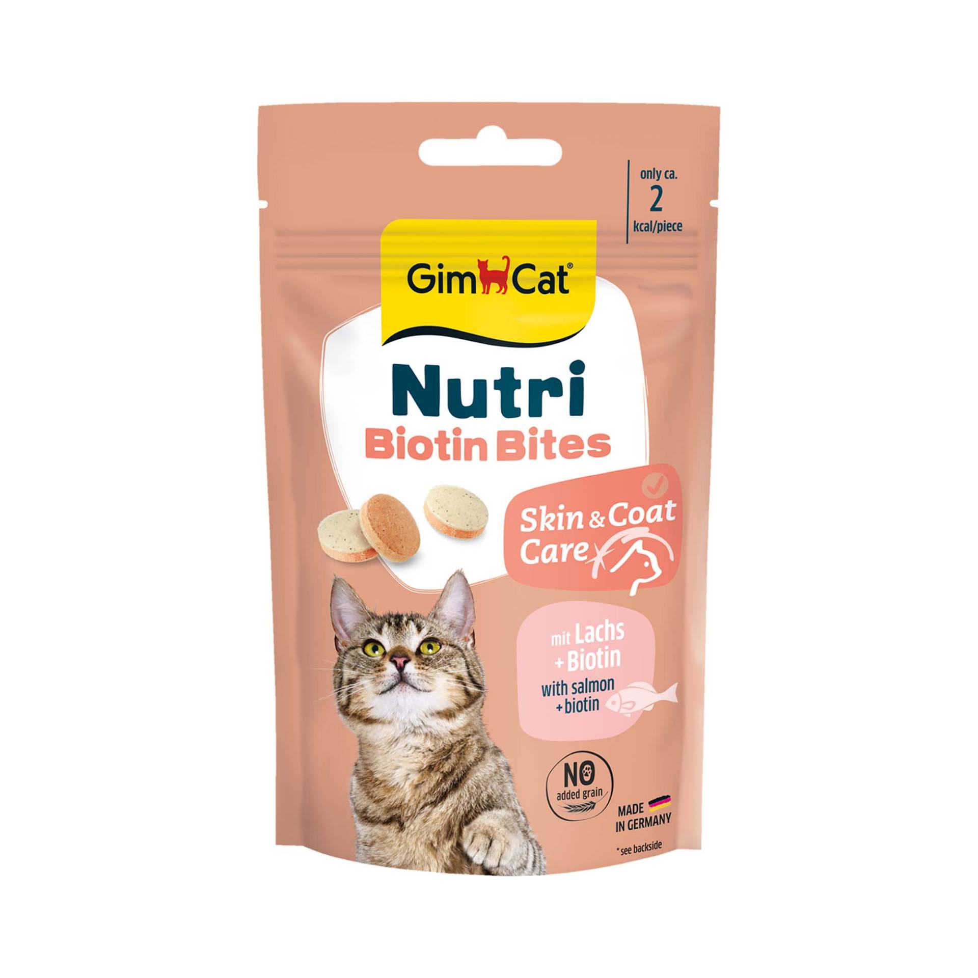 GimCat Nutri Biotin Bites mit Lachs - Sparpaket: 3 x 40 g GimCat Nutri Biotin Bites mit Lachs - Sparpaket: 3 x 40 g von Gimcat