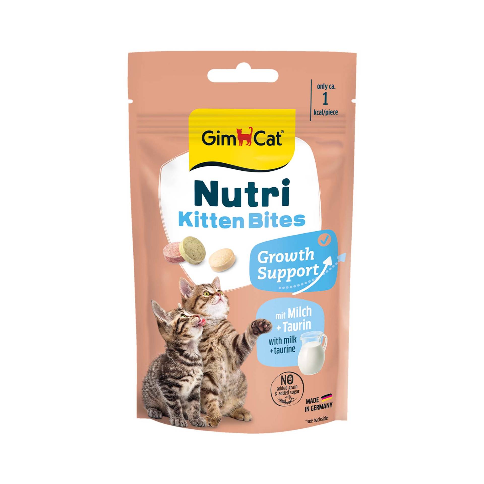 GimCat Nutri Kitten Bites mit Milch - Sparpaket: 3 x 40 g GimCat Nutri Kitten Bites mit Milch - Sparpaket: 3 x 40 g von Gimcat