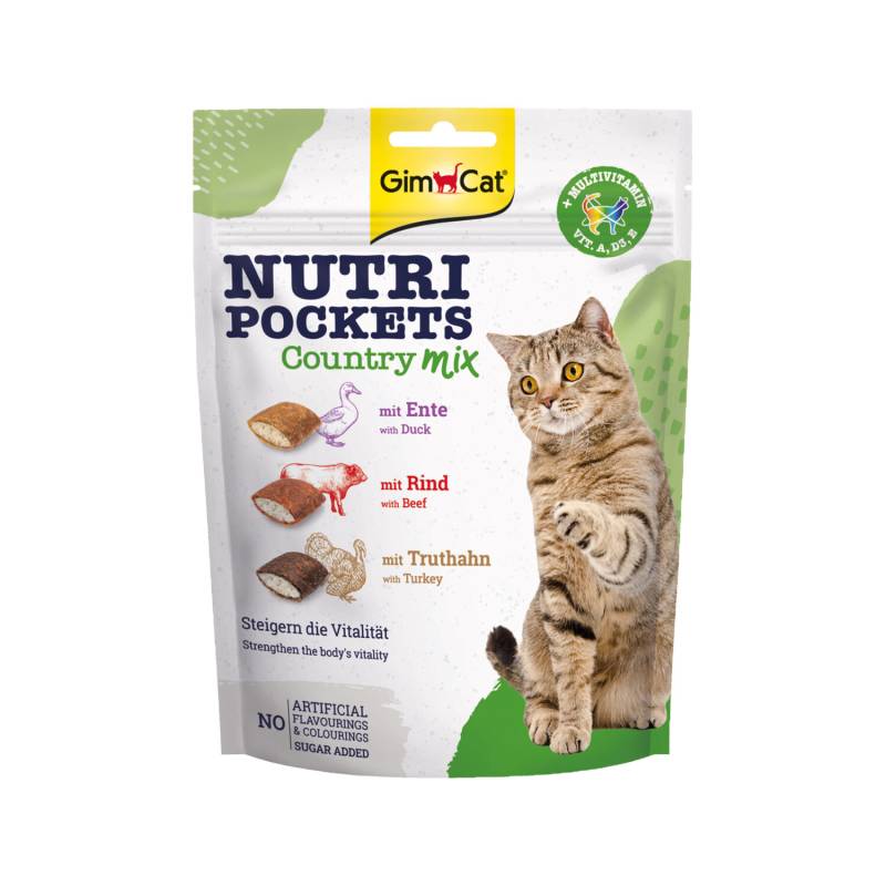 GimCat Nutri Pockets - Country Mix - 150 g von Gimcat