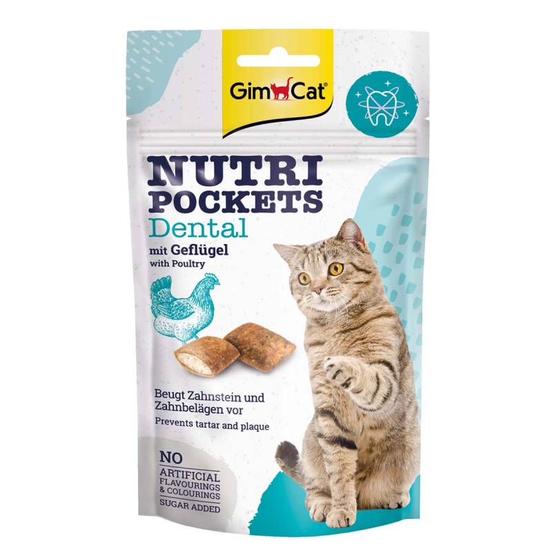 GimCat Nutri Pockets Dental 6x60g von Gimcat