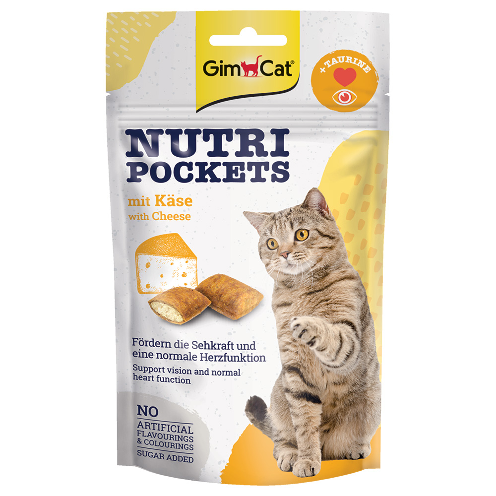 GimCat Nutri Pockets Käse - 60 g GimCat Nutri Pockets Käse - 60 g von Gimcat