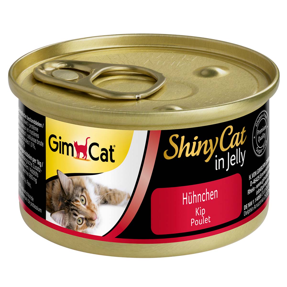 GimCat ShinyCat Hühnchen 6x70g von Gimcat