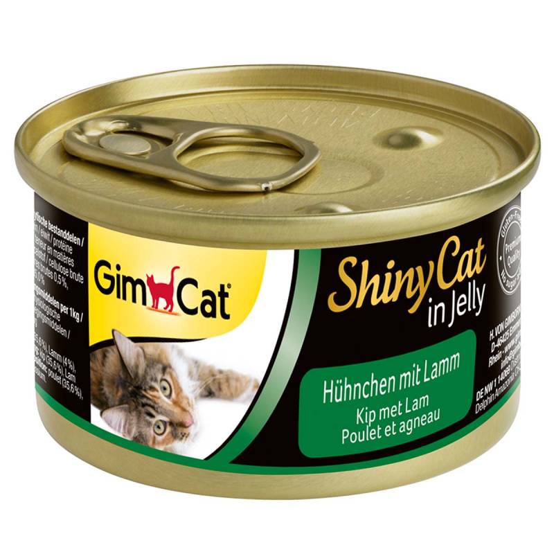 GimCat ShinyCat Hühnchen & Lamm 24x70g von Gimcat