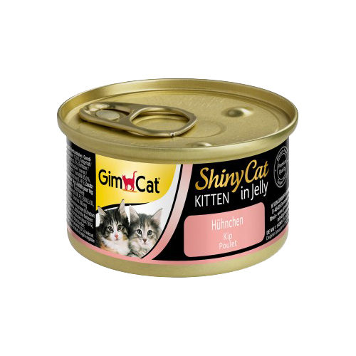 GimCat ShinyCat Jelly Kittenfutter - Dosen - Tuna - 24 x 70 g von Gimcat