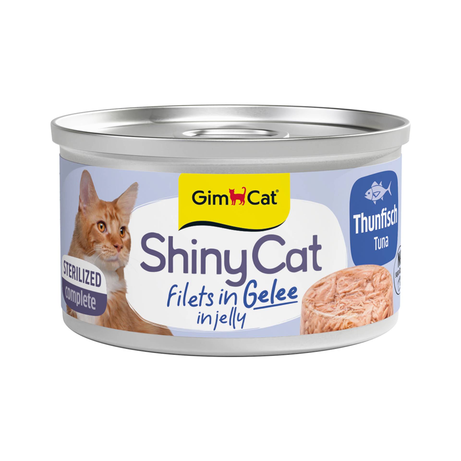 GimCat ShinyCat Sterilized Gelee 24 x 70 g - Thunfisch GimCat ShinyCat Sterilized Gelee 24 x 70 g - Thunfisch von Gimcat