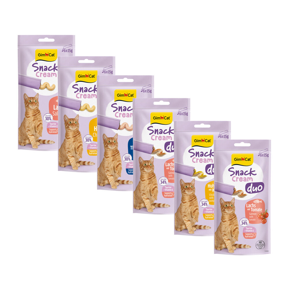 GimCat Snack Cream - Thunfisch - 6 x 15 g GimCat Snack Cream - Thunfisch - 6 x 15 g von Gimcat