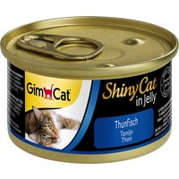 Sparpaket GimCat ShinyCat Jelly 12 x 70 g - Thunfisch von Gimcat