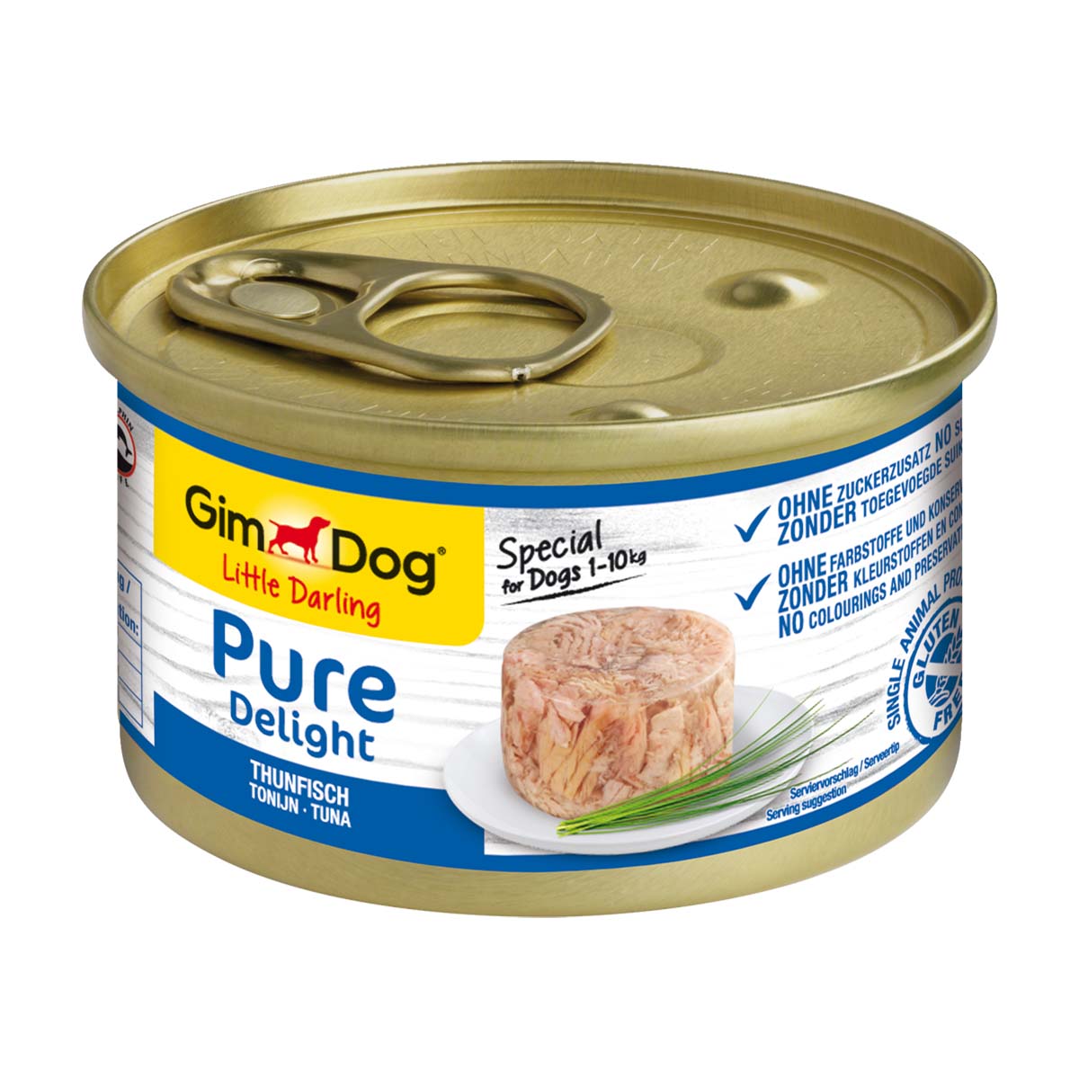 GimDog Little Darling Pure Delight Thunfisch 12x85g von Gimdog