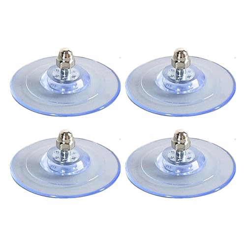 Cat Bed Suction Cups, PVC Suction Cups for Window Perch, Cat Window Seat Suction Cups, 20 Kg Weight Capacity Suction Cups, Clear Suction Pads for Cat Perch, Suction Cups with Screws for Cat Beds von Gitekain