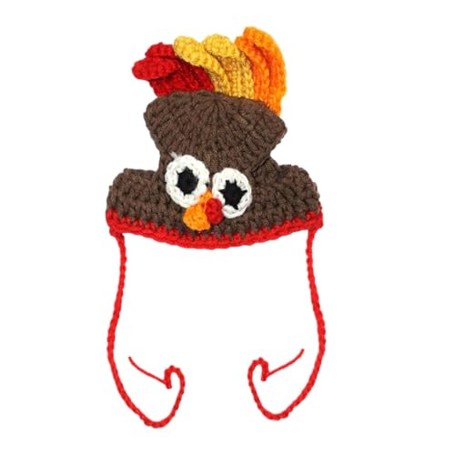 Cat Turkey Hat, Thanksgiving Cat Costume, Pet Turkey Hat, Funny Pet Thanksgiving Apparel, Handmade Turkey Hat, Thanksgiving Pet Accessory, Holiday Theme Cat Hat, Holiday Turkey Hat for Pets von Gitekain