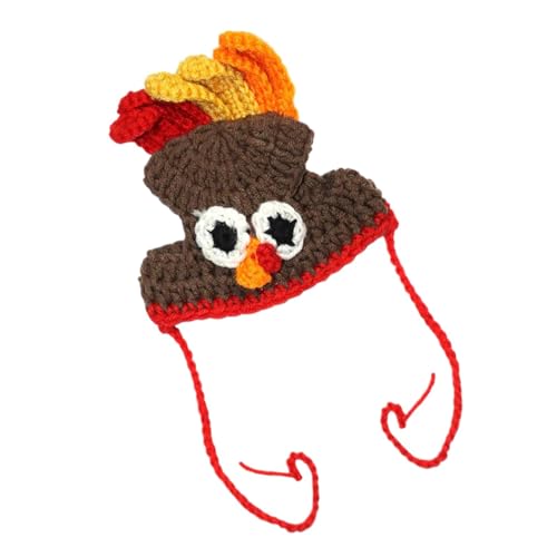 Cat Turkey Hat, Thanksgiving Cat Costume, Pet Turkey Hat, Funny Pet Thanksgiving Apparel, Handmade Turkey Hat, Thanksgiving Pet Accessory, Holiday Theme Cat Hat, Holiday Turkey Hat for Pets von Gitekain