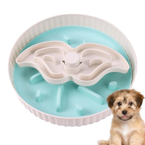 Dog Puzzle Feeder, Interactive Maze Dog Bowl, Anti-Choke Dog Puzzle Feeder, Detachable Dog Feeding Bowl, Puzzle Food Bowl for Dogs, Slow Feeder Dog Puzzle, for Dogs, Dog Treat Puzzle Feeder von Gitekain