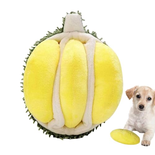 Dog Toys With Squeaker, Durian Dog Sounding Toy, Squeaker Plush Toy For Dogs, Interactive Dog Squeak Toy, Plush Chew Toy For Aggressive Dogs, Durable Squeaky Dog Toy, Bite-Resistant Plush Toy von Gitekain