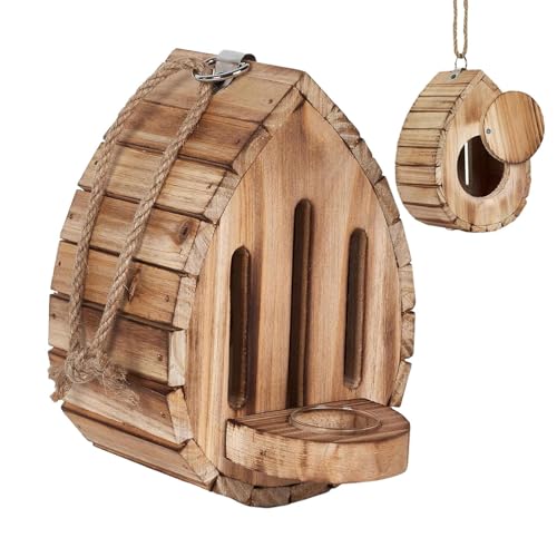 Garten Schmetterlinge Haus Holz Lebensraum Futterhaus Winterunterstand Natur Nistkasten Gartenunterstand Umweltfreundliches Haus von Gitekain