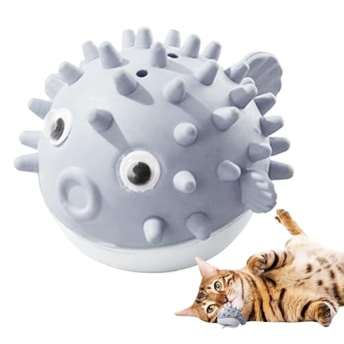 Gitekain Catnip Roller Lick Balls, Edible Treat Dispenser, Interactive Catnip Toy, Pet Supplies, Grooming & Entertainment Kit for Indoor and Outdoor Cats (7x6.5x4.5cm) von Gitekain