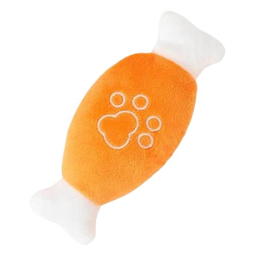 Gitekain Chicken Leg Dog Plush, Tear-Resistant Pet Chew Toy, Plush for Puppies, Cartoon Puppy Teething Toy, Soft & Durable, Squeaky Interactive Play, 7.09x3.15x1.77 Inches von Gitekain