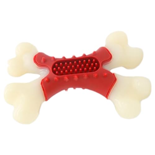 Gitekain Hunde-Kauspielzeug Knochen, robustes Hundekauspielzeug, Zahnen Hundeknochen Spielzeug, Indoor Pet Chew Toy, Aggressives Kauspielzeug, Knochenform Hundespielzeug, Hund Kauspielzeug, Saubere von Gitekain