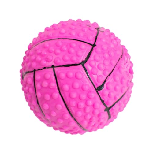 Gitekain Hunde-Puzzle-Spielzeug-Ball, interaktives Kauspielzeug für Hunde – Ball-Futterspender, bissfestes Welpenspielzeug für kleine und mittelgroße Hunde, langsames Füttern, Spielen von Gitekain