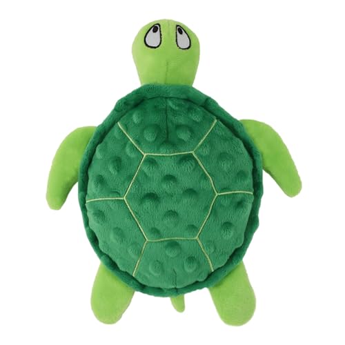 Gitekain Plush Sea Turtle Dog Toy, Chew Toys Puppies, Sea Turtle Squeaky Dog Toy, Interactive Dog Chewing Toy, Squeaky Plush Pet Toy, Small Dog Chewing Toys, Plush Dog Toy for Small, Medium Dogs von Gitekain