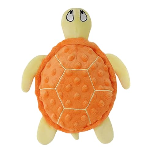 Gitekain Plush Sea Turtle Dog Toy, Chew Toys Puppies, Sea Turtle Squeaky Dog Toy, Interactive Dog Chewing Toy, Squeaky Plush Pet Toy, Small Dog Chewing Toys, Plush Dog Toy for Small, Medium Dogs von Gitekain