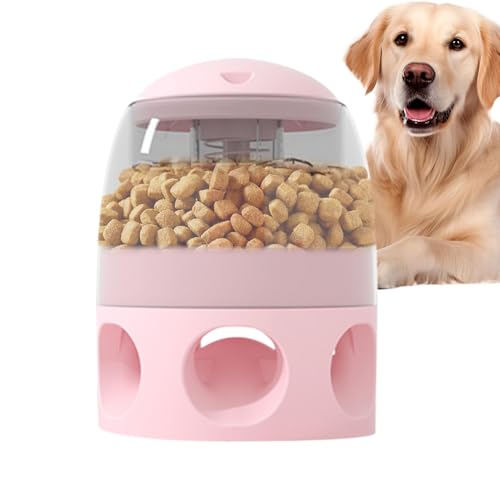 Interactive Treat Dispensing Dog Toy, Large Capacity Slow Feeder, Detachable Food Dispenser for Training, Playtime, Healthy Feeding, Easy Cleaning and Refilling von Gitekain