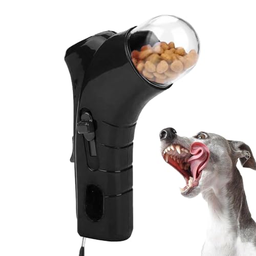 Interaktives Haustier-Leckerli-Spender Spielzeug, Handheld Pet Food Feeder Hund und Katze Apportierspielzeug Pet Treat Dispenser Welpenfutter Feeder Spielzeug Haustier Übung Training Spielzeug Katze von Gitekain