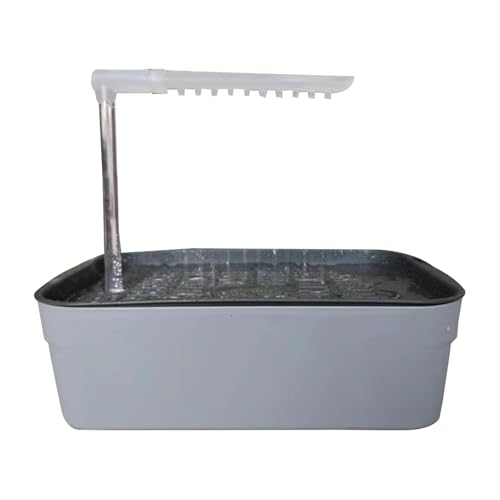 Parrot Bathtub, Automatic Pet Bird Shower, USB-Powered Cockatiel Bath Tub, Easy Clean Design, Fun Interactive Bathing (33x22x26cm), Ideal for Small & Medium Pet Birds von Gitekain