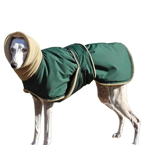 Warmer Hundepullover, wasserdichter Hunde-Rollkragen, Thermo-Hundepullover, Welpen-Winterjacke, kaltes Wetter, Rollkragen-Hundepullover, Haustierpullover für den Winter, dicker Hunde-Kapuzenpullover, von Gitekain