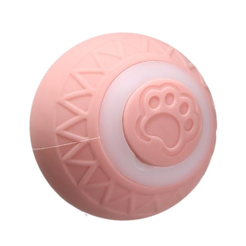 Giwuence Power Ball 2.0 Cat Toy - 1/2 Stück Katzenspielzeug Elektrisch Katzenball | Interaktives Katzenspielzeug Ball | USB Wiederaufladbarer | Intelligenter Beweglicher Katzenball von Giwuence