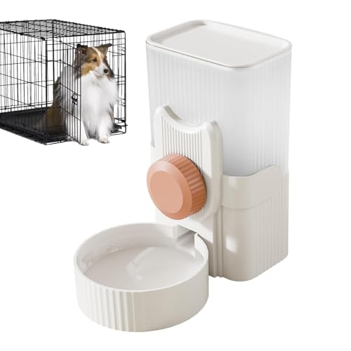 Automatischer Futterspender für Tiere, Futterspender für Kaninchen, Wasserspender für Kaninchen, Schüssel zum Aufhängen für Tierfutter für Kleintiere, 1 l von GjnjfdF