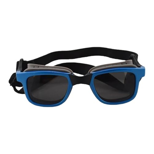 GkgWuxf Haustierbrille für kleine Hunde, Haustiersonnenbrille klein,UV-Schutz-Haustierbrille, Winddichte Hundesonnenbrille | Wasserdichtes Schwimmzubehör für Haustiere, staubdichte Haustierbrille für von GkgWuxf