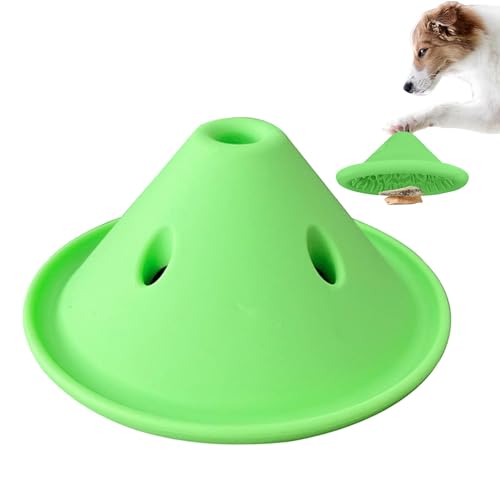 GkgWuxf Langsamer Futternapf für Hunde, Silikon-Haustier-Langsamfutternapf | Anti-Erstickungs-Puzzle-Hundefutternäpfe,Pet Feeder Fun Interactive Slow Eater Dog Dish Hundefutternäpfe für kleine, von GkgWuxf