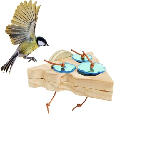 GkgWuxf Shot -Puzzle -Spielzeug, Soldat Futtersuche Spielzeug | Holzfutter Training Vogel langsamer Feeder - Vogelstangen, Anreicherungsspielzeug für kleine Vögel, Shotet, Cockatiel von GkgWuxf