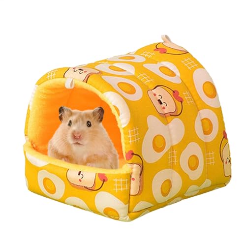 Gkumgwo Hamsterbett | Bunny House Cozy Bunny Hut | Hasenbetten mit verdicktem Design | Hamsterhaus für Hamster Papageien Häschen Igel Chinchilla von Gkumgwo