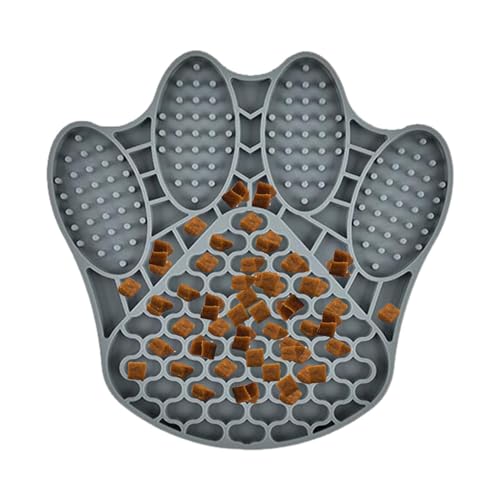 Gkumgwo Leckmatte für Hunde,Slow Feeder Hunde-Silikon-Rutschmatte in Krabbenform | Hunde-Leckpad, Puzzle-Anreicherungsspielzeug, Hunde-Leckmatte für Leckpads, Angstlinderung, Fellpflege, Leckerlis, von Gkumgwo