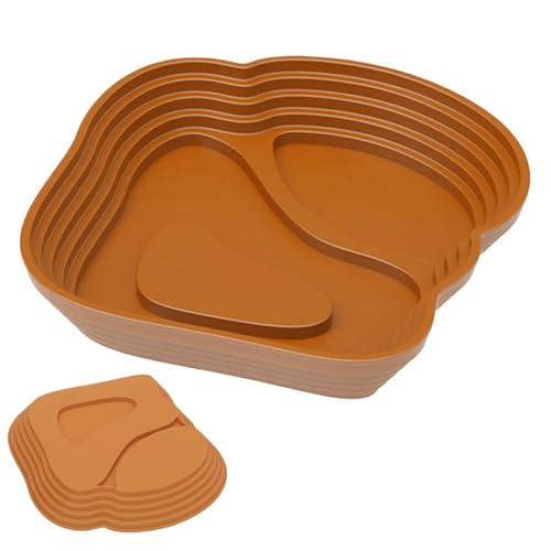 Gkumgwo Schildkröte Wasserschale, Reptilienwasserschale | Schildkrötenbadepool Food Bowl - Schlangenwasserschale, Fütterungsschale für Schildkröten, Hornfrösche, Eidechsen, Schlangen, bärtige von Gkumgwo