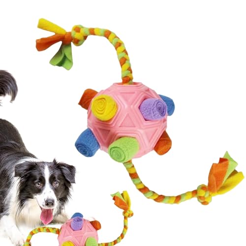 Gkumgwo Schnüffelball für Hunde, interaktives Puzzle-Hundespielzeug, bissfest, verbessert natürliche Futtersuch-Fähigkeiten für das Training von Gkumgwo