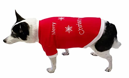 Glamour Girlz Fleecepullover für kleine Hunde und Katzen, Größe M, Rot von Glamour Girlz