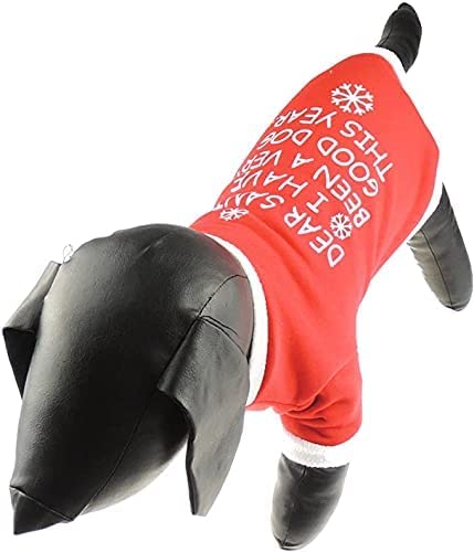 Glamour Girlz Sweatshirt für kleine Hunde und Katzen, Fleece, Gr. M, Rot von Glamour Girlz