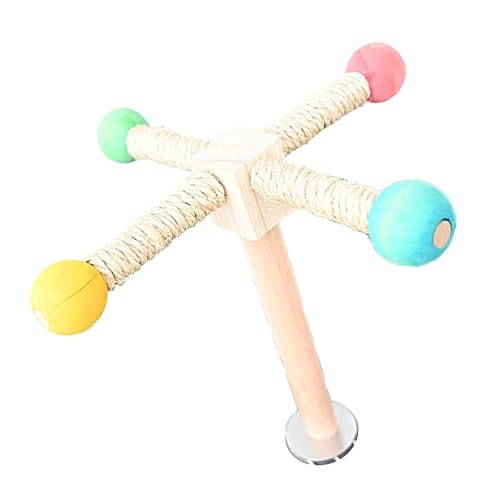 Glanhbnol Papageien Schleifen Kratzer Barsch Windmühle Vogel Stehen Käfig Spielzeug Stick Rack Spielzeug Schleifen Barsch Liefert von Glanhbnol