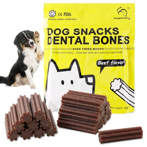 Glaublieb 18pcs Kausticks für Kleine Hunde, Zahnpflege-Sticks für Mundgesundheit (18pcs) von Glaublieb