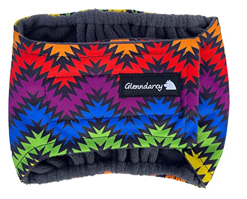 Glenndarcy Wasserdichtes Bauchband für männliche Hunde, Urinduftmarkierung/Inkontinenz, Rave (nur Band, XL) von Glenndarcy Dog Pants